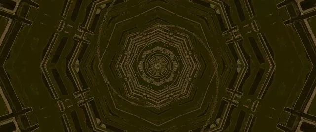 Neontunnel Oktagon Virvel Skärmsläckare 2.39:1 Cinemascope 60fps VJ Loop