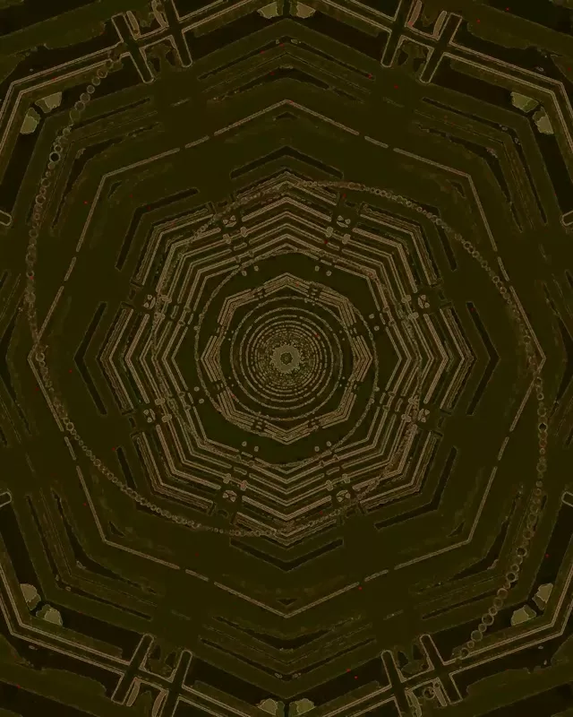 Neon Tunel Octagon Špirála VJ Loop 4:5 Instagram 60fps Šetrič Obrazovky