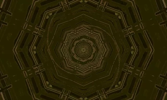 VJ Loop Neontunnel Oktagon Spiral 5:3 Wide 60fps Skärmsläckare