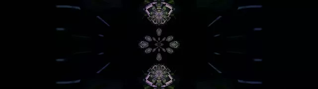 Neon Tunnel Kaleidoscope Vortex 32:9 Ultrawide 60fps Screensaver Loop