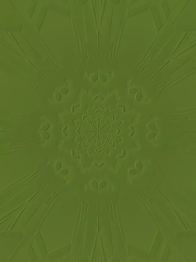 حلقه VJ Screensaver تونل نئون شعاعی سبز 3:4 iPad Portrait 60fps