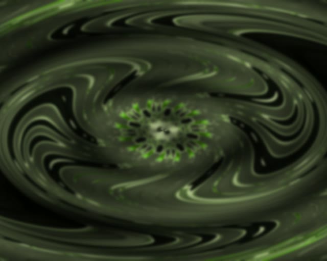 Green swirling neon tunnel vortex 5:4 industrial 60fps screensaver VJ loop