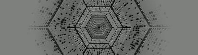 نفق نيون سداسي رمادي حافظة شاشة 32:9 عريض فائق 60fps VJ Loop