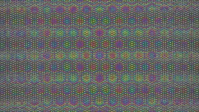 Hexagon Kaleidoscope 4K UHD 60fps Screensaver VJ Loop