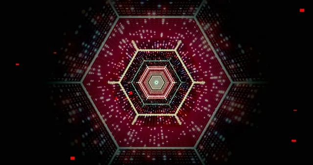 Hexagon Purple 4k uhd 60fps Screensaver Vj Loop