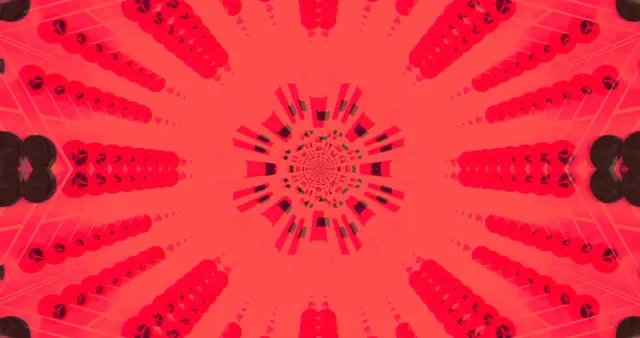 Hot Pink Neon Burst VJ Loop | 4K 60fps Psychedelic