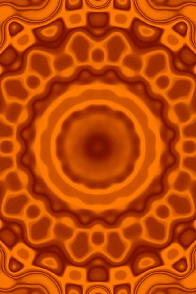 Neon Tunel Narančasto Valovo Sunce Vrtlog Screensaver 60fps 2:3 Photo Portrait VJ Loop