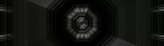 Hypnotic Hexagon Neon Tunnel 32:9 Ultrawide 60fps VJ Loop Screensaver