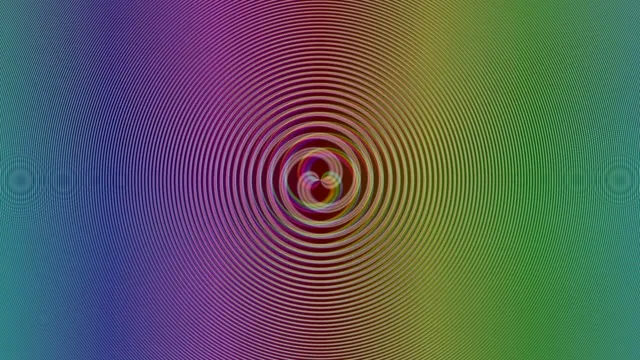 Hypnotic Magenta Cyan Spiral Screensaver 4K UHD 60fps VJ Loop