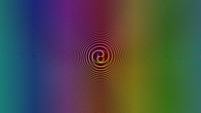 Hypnotic Magenta Cyan Spiral Vortex 4K UHD 60FPS Screensaver