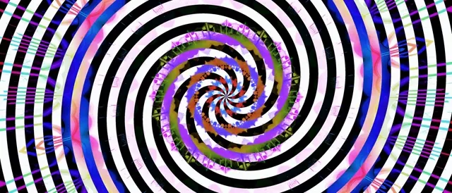 নিয়ন টানেল হিপনোটিক স্পাইরাল ভরটেক্স VJ Loop 21:9 আল্ট্রাওয়াইড 60fps স্ক্রিনসেভার