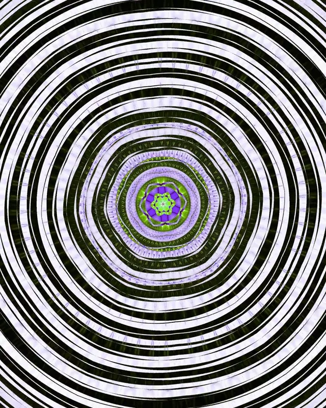 Hypnotic Neon Tunnel Spiraling Vortex 4:5 Instagram 60fps Screensaver
