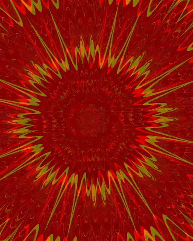 Hypnotic Red Neon Tunnel Vj Loop 60fps 4:5 Instagram Screensaver