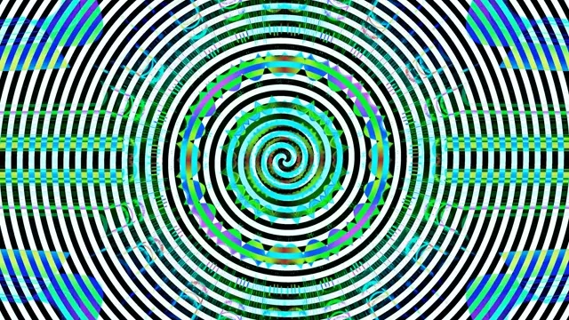 Hypnotic Spiral 4k UHD 60fps Screensaver VJ Loop
