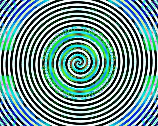 Neon Tunnel Swirling Spiral Vortex Vj Loop 5:4 Industrial 60fps Screensaver