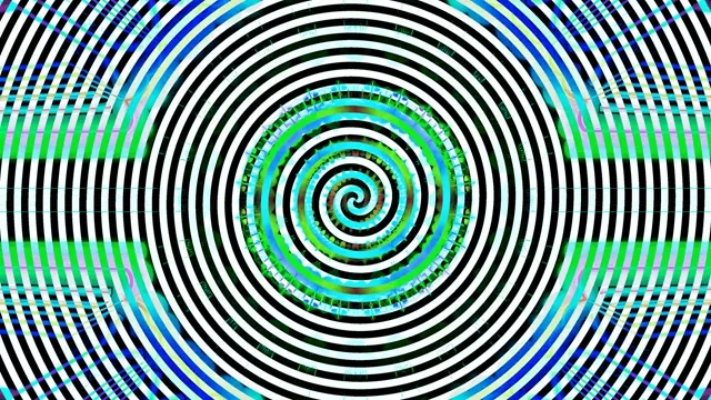 Hypnotic Spiral Neon Tunnel 4K UHD 60fps Screensaver VJ Loop