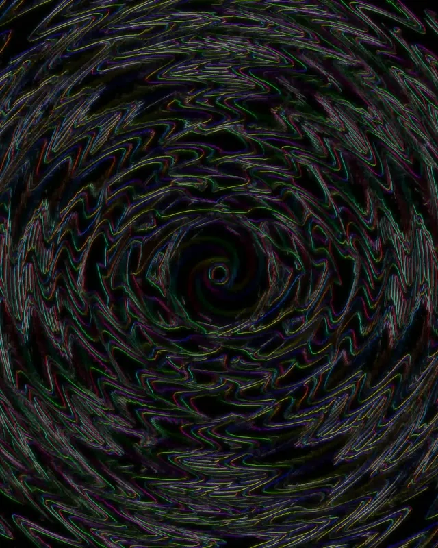 Hypnotic Spiraling Vortex Loop 4:5 Instagram 60fps Screensaver