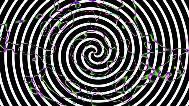 Hipnotinis Sūkurys Neoninių Šviestuvų Tunelis Ekrano Užsklanda 4K UHD 60fps Gyvi Tapetai