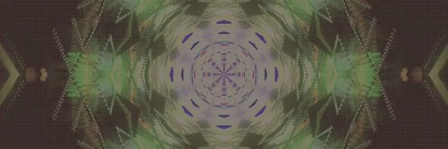 霓虹隧道萬花筒曼陀羅 VJ Loop 3:1 三倍寬螢幕 60fps 螢幕保護程式