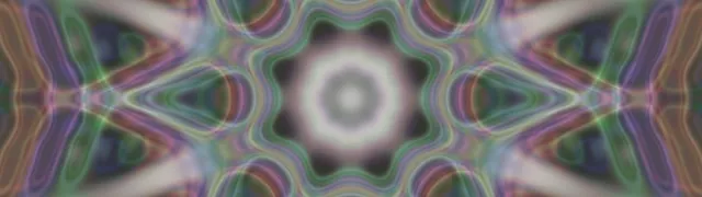 Kaleidoscope Neon Tunnel VJ Loop 32:9 Ultrawide 60fps Screensaver