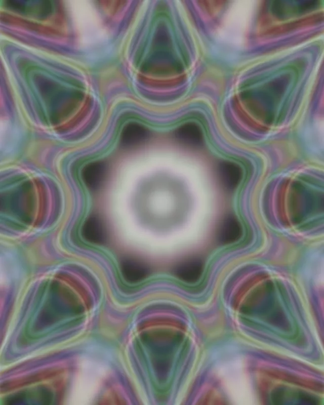 Tunnel Néon Kaléidoscope VJLoops 4:5 Instagram 60fps Économiseur d'Écran