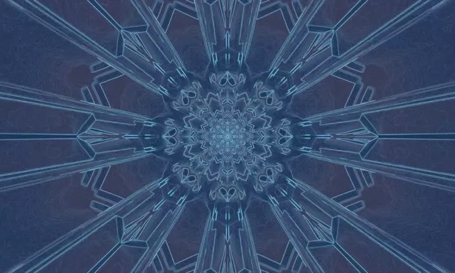 تونل نئون کالیدوسکوپ VJ Loop 5:3 عریض 60fps صفحه نمایش محافظ