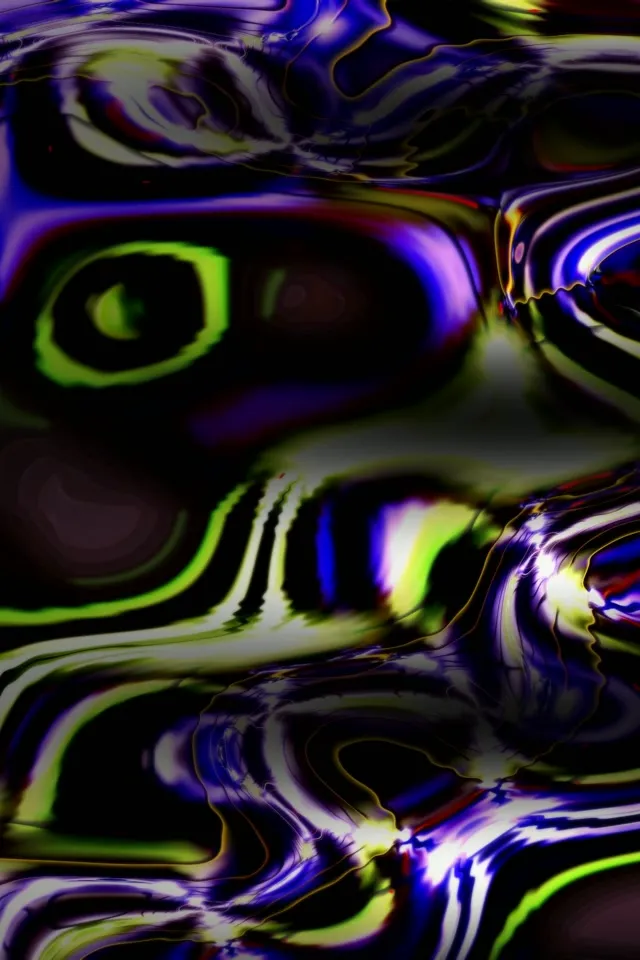 Liquid Light Neon Bubble VJ | 2:3 Mobile 60fps Screensaver