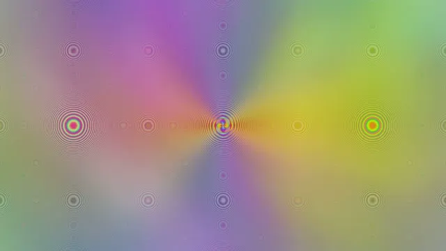 Magenta Cyan Pulsing Rings 4K UHD 60fps Screensaver VJ Loop