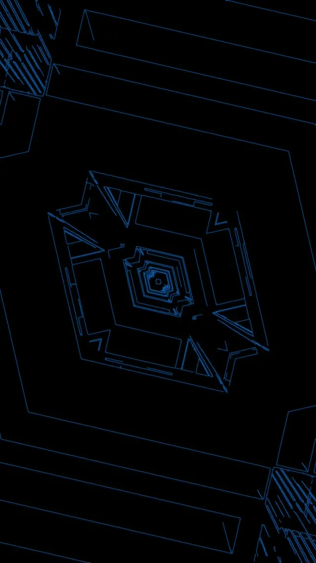 霓虹隧道粉色钻石漩涡 VJLoops 9:16 Reels 60fps 屏保