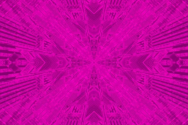 Neon Tunnel Magenta Kaleidoscope Burst VJ Loop 3:2 Surface 60fps Screensaver