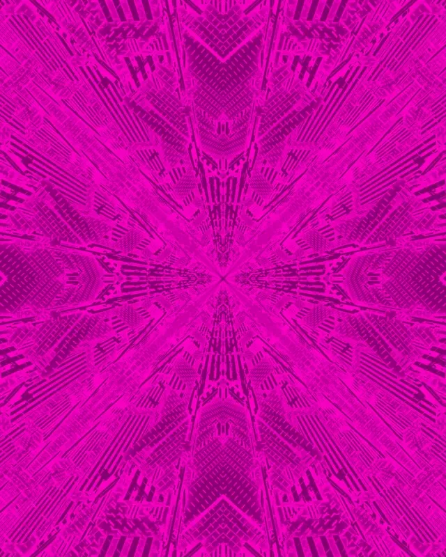 Magenta Kaleidoscope Burst Neon Tunnel VJ Loop 4:5 Instagram 60fps Screensaver