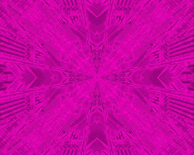 Magenta Fractal Burst Neon Tunnel 5:4 industrial 60fps Screensaver Vj loop