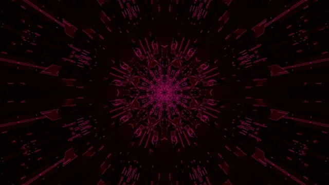 ম্যাজেন্টা নিয়ন টানেল স্ক্রিনসেভার PC 4K UHD 60fps লুপেবল ভিডিও