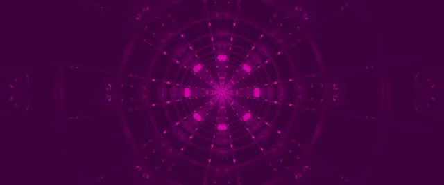 Túnel de Neó Radial Magenta Vj Loop 2.39:1 Cinemascope 60fps Protector de Pantalla