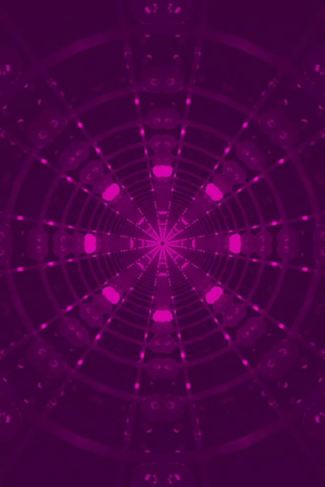 Twnnel Neon Gwe Corryn Borffor Vj Loop 2:3 Llun Portread 60fps Arbedwr Sgrin