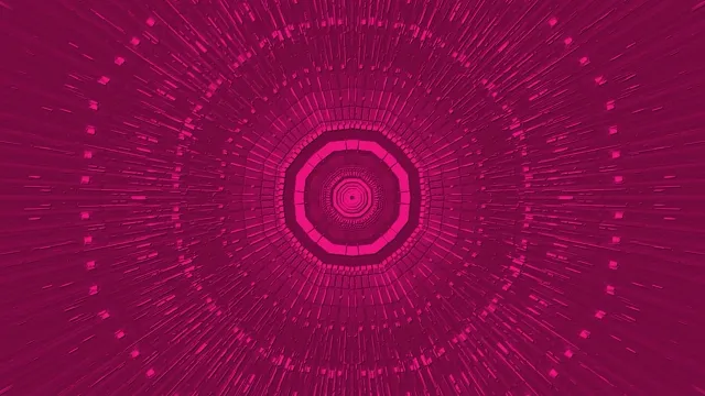 洋红色漩涡霓虹隧道 4K UHD 60fps 屏保 pc