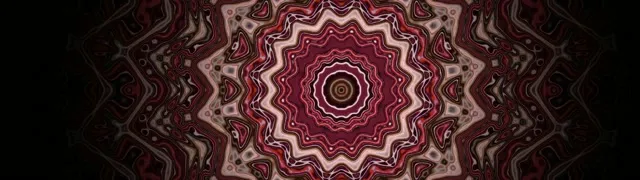 Neon Tunnel Fractal Mandala Vj Loop 32:9 Super Ultrawide 60fps Screensaver