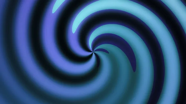 Mesmerizing Blue Cyan Spiral Vortex 4K Motion