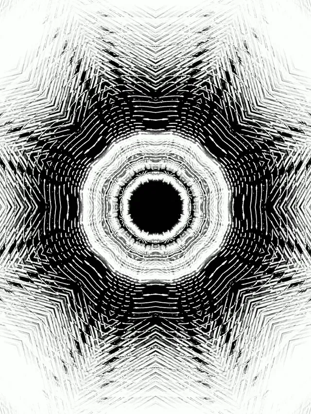 Ecran de Protecție Tunel Neon Vortex Stea 3:4 iPad Portrait 60fps VJLoops