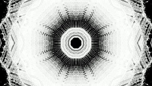 Hình Nền Đường Hầm Neon Xoắn Ốc Đơn Sắc 4K UHD 60fps