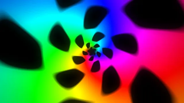 Neon Gradient Spiral Abstract Motion Background