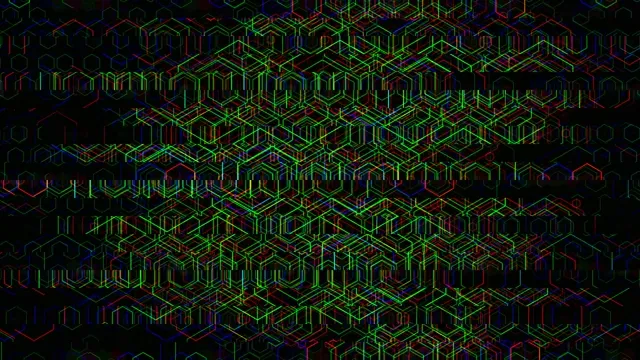 Neon Isometric Cityscape 4K Ultra HD