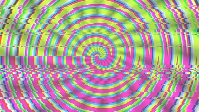 Neon Spiral Tunnel Abstract Motion Graphics 4K