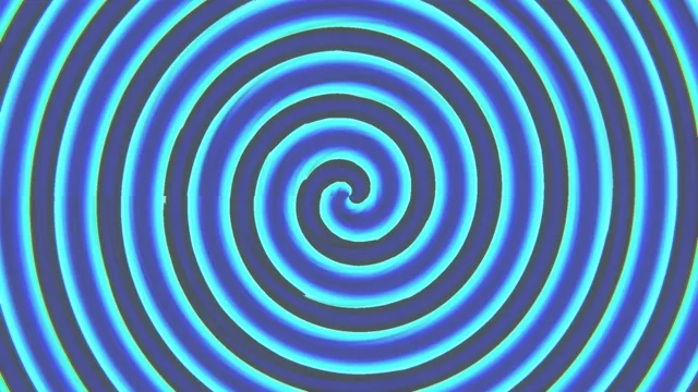 Neon Spiral Tunnel Hypnotic Motion Background