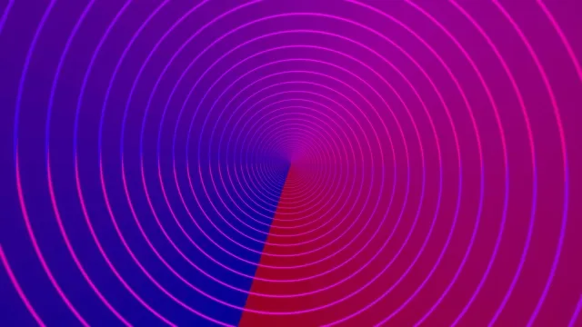 Neon Spiral Tunnel Loop - 4K Abstract Motion Graphics