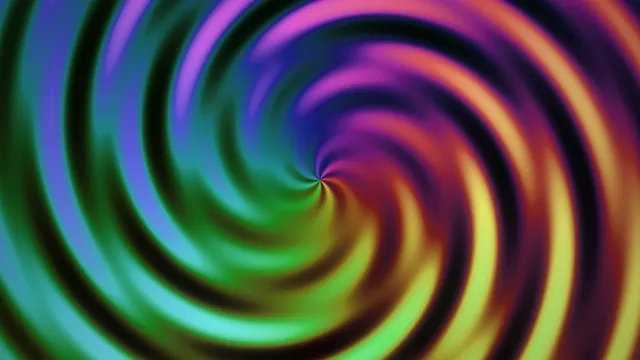 Neon Spiral Vortex: Psychedelic Rainbow Animation