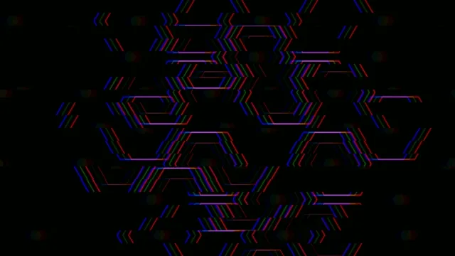 Neon tech arrows 4K UHD seamless loop motion background