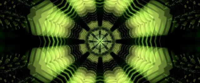 neon tunnel 2.39:1 cinemascope 60fps screensaver kaleidoscope vj animation