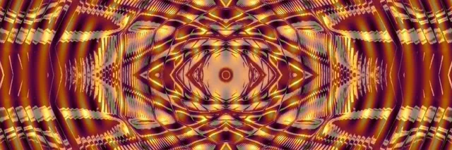 neon tunnel 3:1 triple wide 60fps screensaver golden vortex vj animation