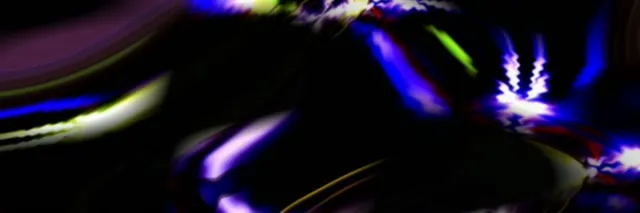 neon tunnel 3:1 triple wide 60fps screensaver vj loop golden symmetry